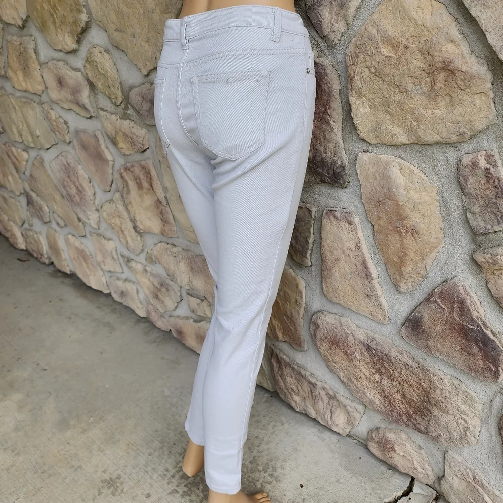 MICHAEL KORS | Light Gray Skinny Jeans